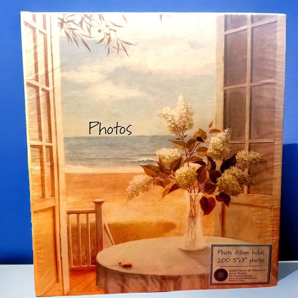 Art in Motion Keepsake Photo Album 200 5x7 Photo Slips New & Sealed 2002